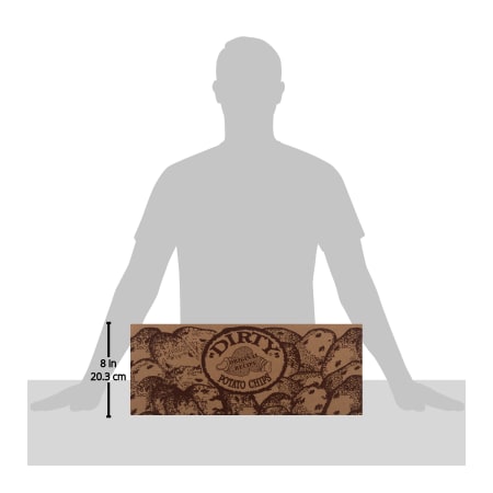 Dirty Potato Chips Dirty Sea Salt & Vinegar Potato Chips 2 oz., PK25 52014